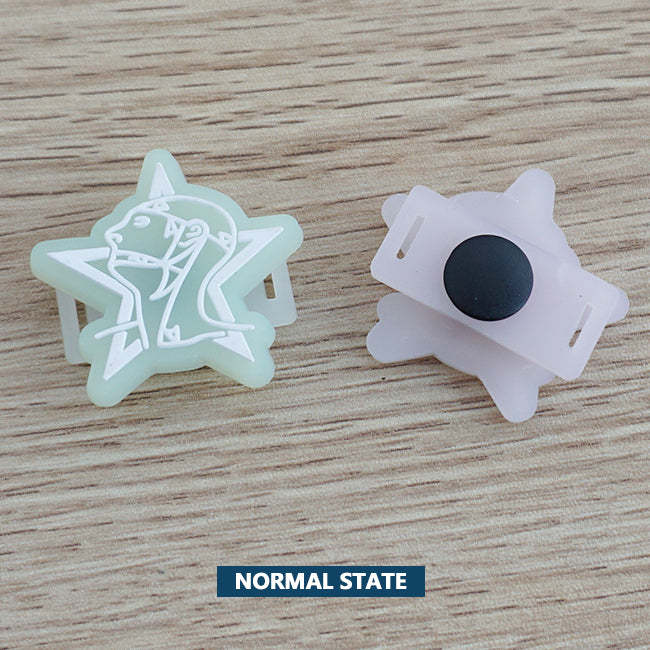 Custom UV Reactive Versatile Shoe Charms