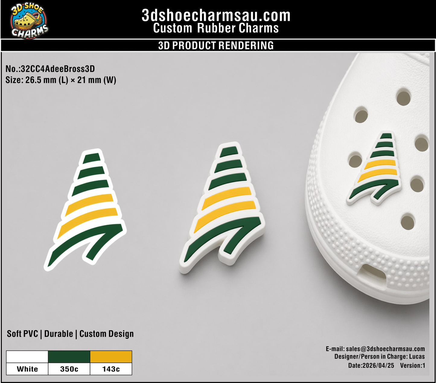 Custom Rubber Clog Charms - 20260426- 32 - 1