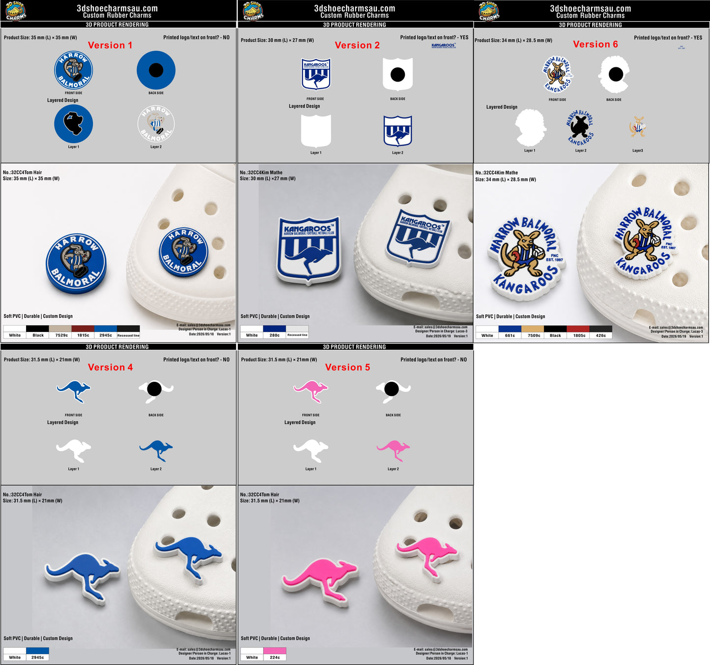 Custom Rubber Clog Charms - 20260603- 32 - 1