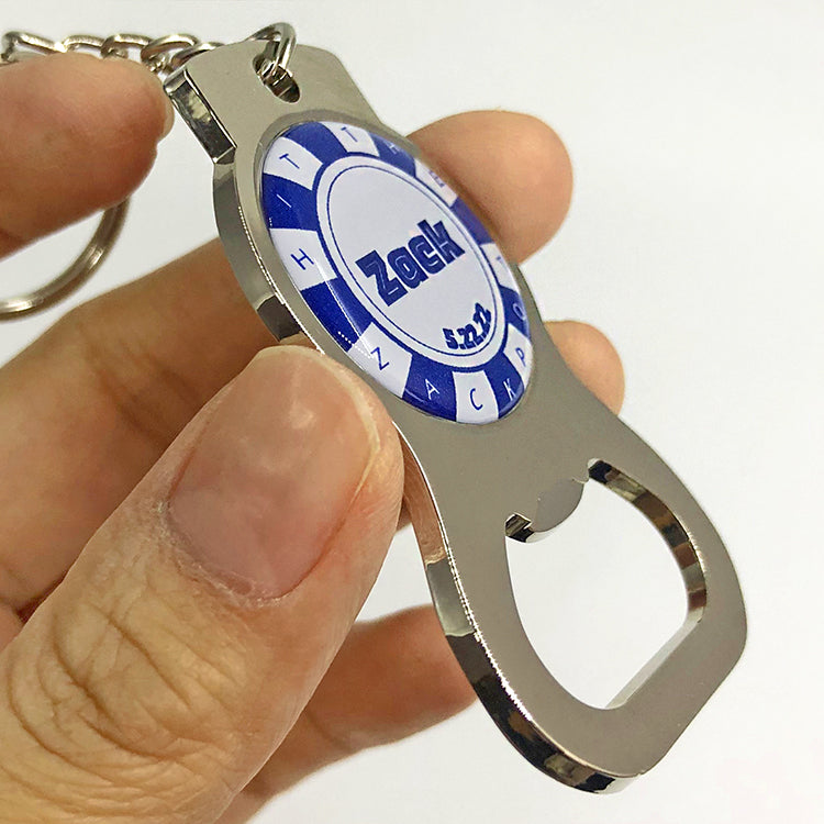 Custom Zinc Alloy Opener Keychains-8S