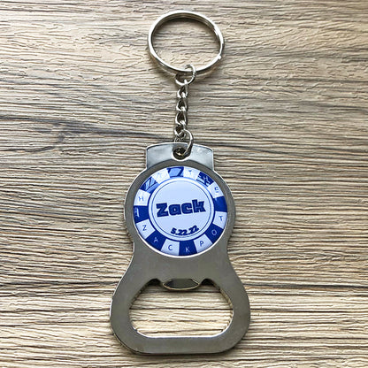 Custom Zinc Alloy Opener Keychains-8S