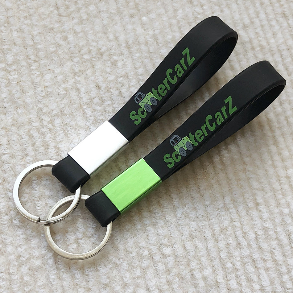 Custom Silicone Wristband Keychains