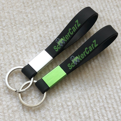 Custom Silicone Wristband Keychains