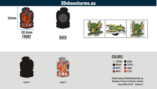 9.9 Custom Rubber Clog Charms 15AU251027Jonathan