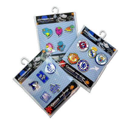 Custom Logo Clog Charms - Set of 5