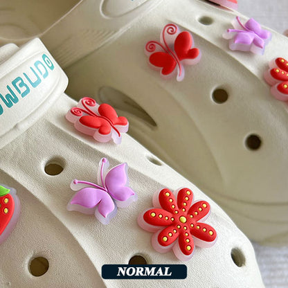 Custom UV-Reactive Clog Charms