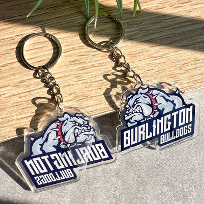 Custom Die-Cut Acrylic Keychain