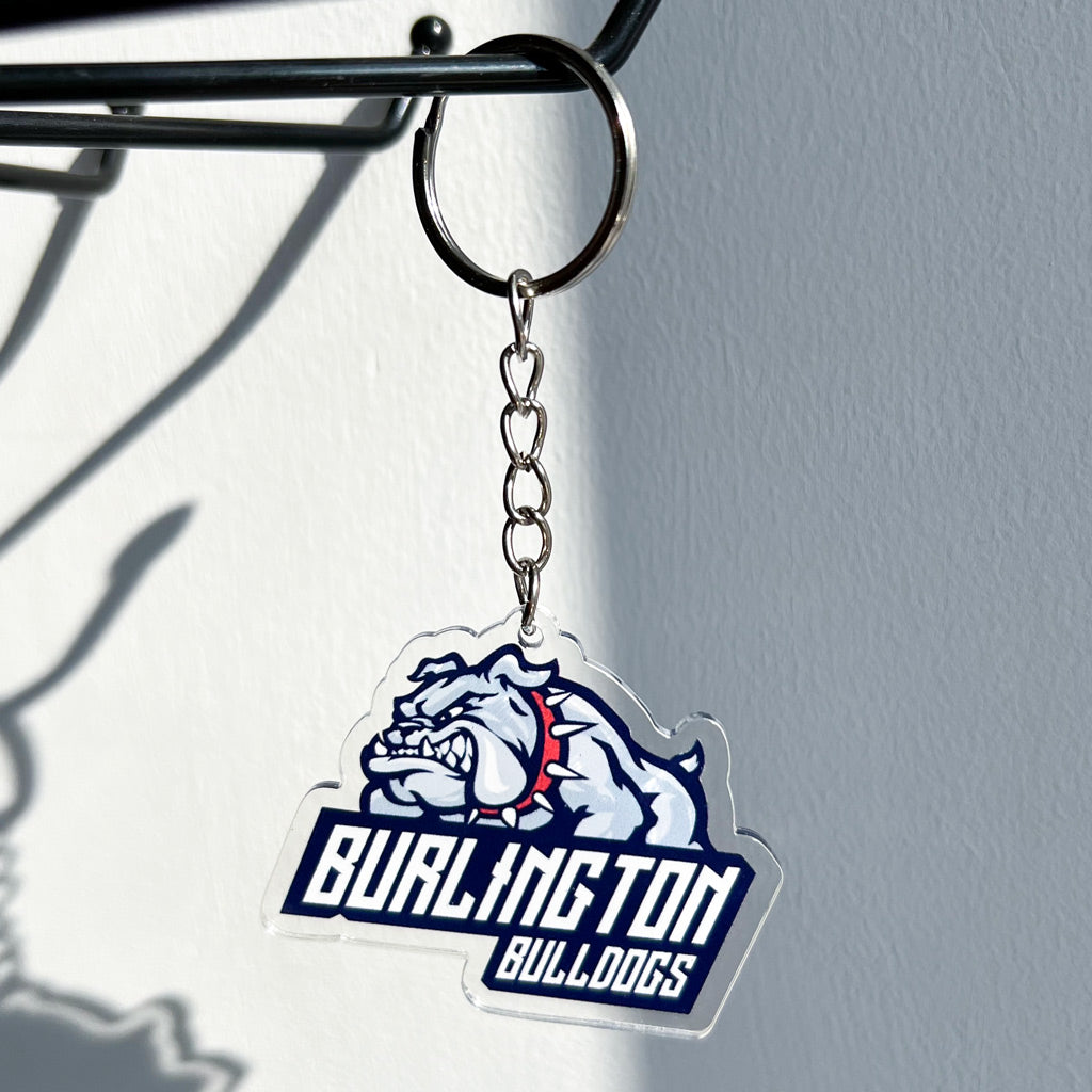 Custom Die-Cut Acrylic Keychain