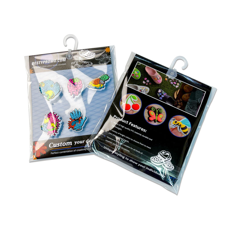 Custom Logo Clog Charms - Set of 5