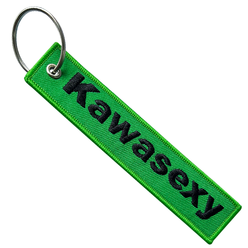 Double-Sided Custom Embroidered Keychain