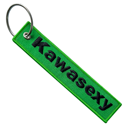 Double-Sided Custom Embroidered Keychain