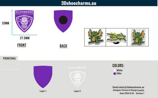 Custom Rubber Clog Charms 15AU250526Jemma