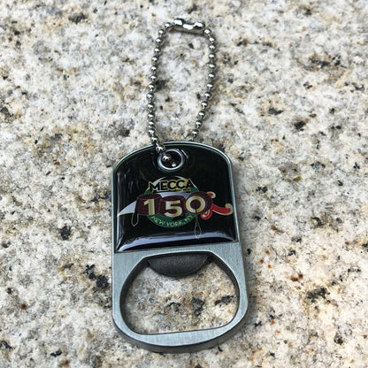 Custom Dog Tag Metal Keychain Bottle Opener