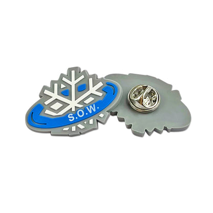 Custom 3D PVC Rubber Badge