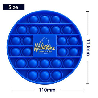 Custom Silicone Pop Bubble Coaster