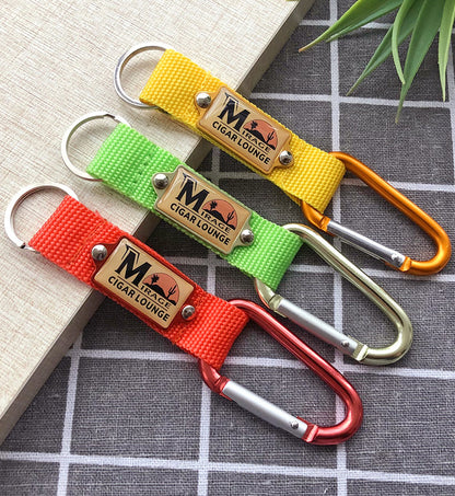 Custom Carabiner Keychains