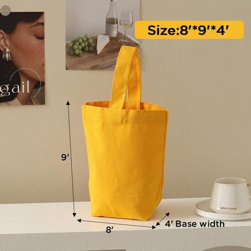 Small Canvas Handbag – Custom Logo