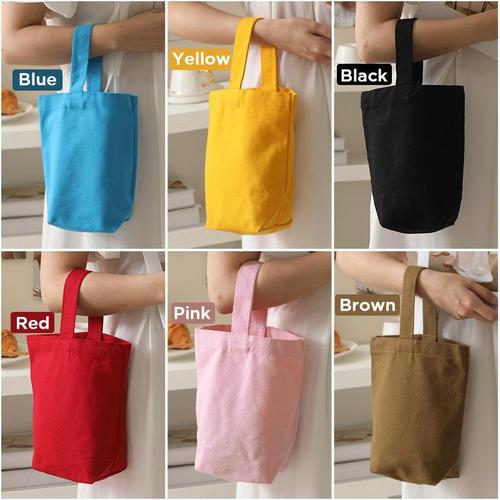 Small Canvas Handbag – Custom Logo