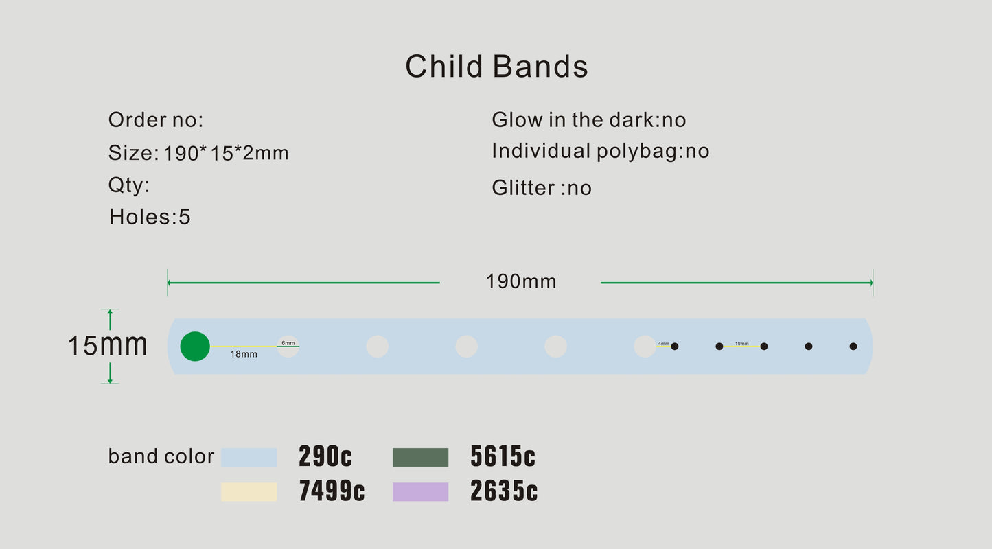 Custom Wristband Brooke