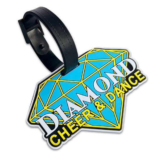 Custom 3D Die-Cut PVC Rubber Luggage Tag