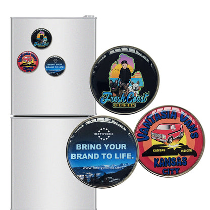 Custom Rounded Doming Fridge Magnet