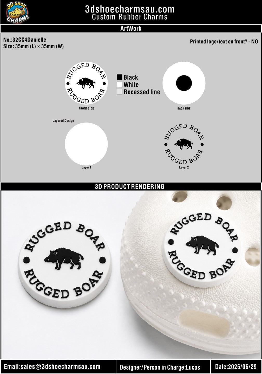 Custom Rubber Clog Charms - 20260630- 32 - 1