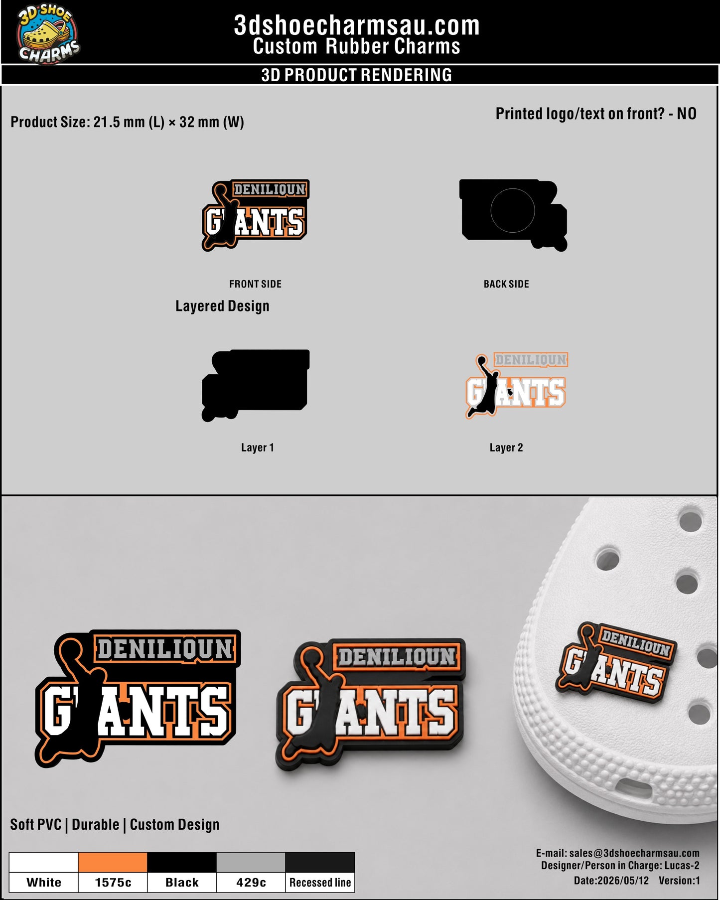 Custom Rubber Clog Charms - 20260526- 32 - 1