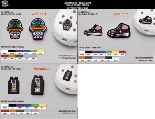 Custom Shoe Charms (With Shoe Lace Clip ) - 20260507- 32 - 2