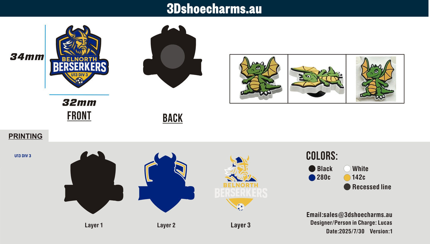 Rubber Croc Charm 32CC4Tim Maly 20250730