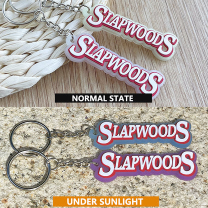 Custom UV Color-Changing PVC Keychain