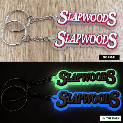 Custom Glow-in-the-Dark 3D Rubber Keychains