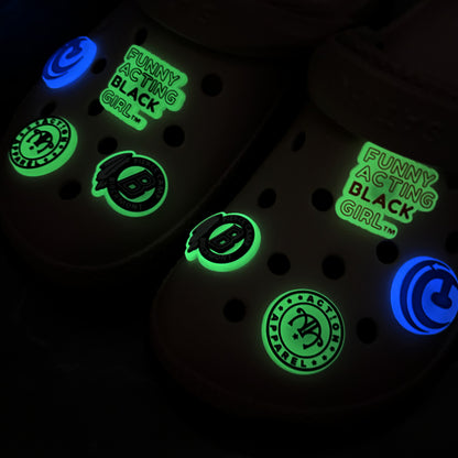 Custom Glow-in-the-Dark Clog Charms