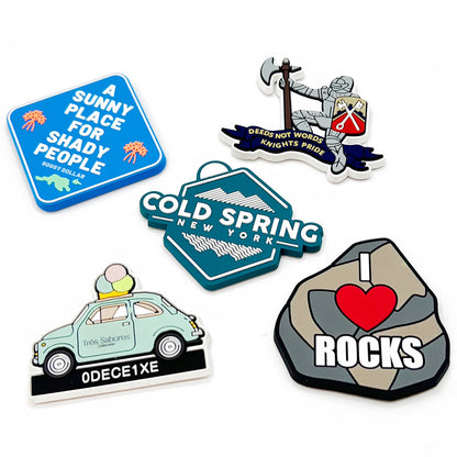 Custom Shaped PVC Fridge Magnet