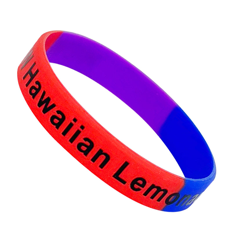 Custom Segmented Silicone Wristbands