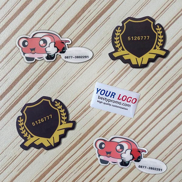 Custom Epoxy Dome Sticker