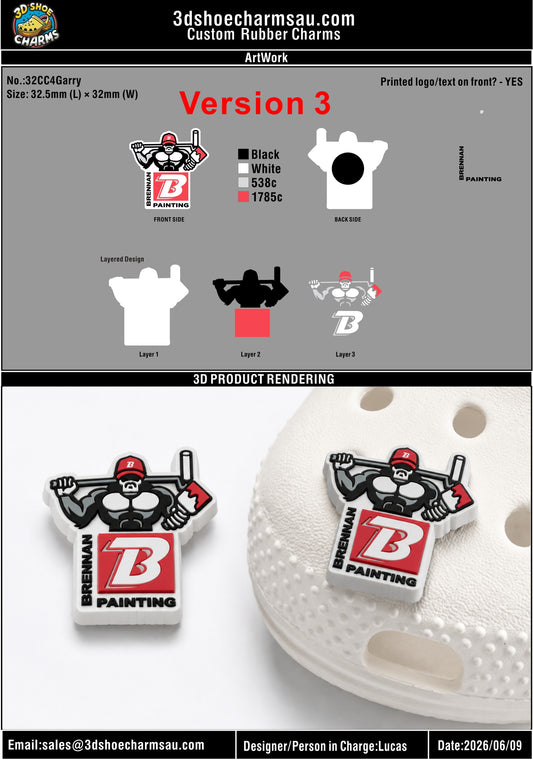 Custom Rubber Clog Charms - 20260611- 32 - 1