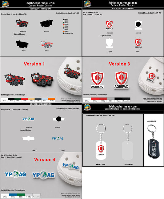 Custom Clog Charms & Metal Dog Tag Keyrings - 20260520- 32 - 2