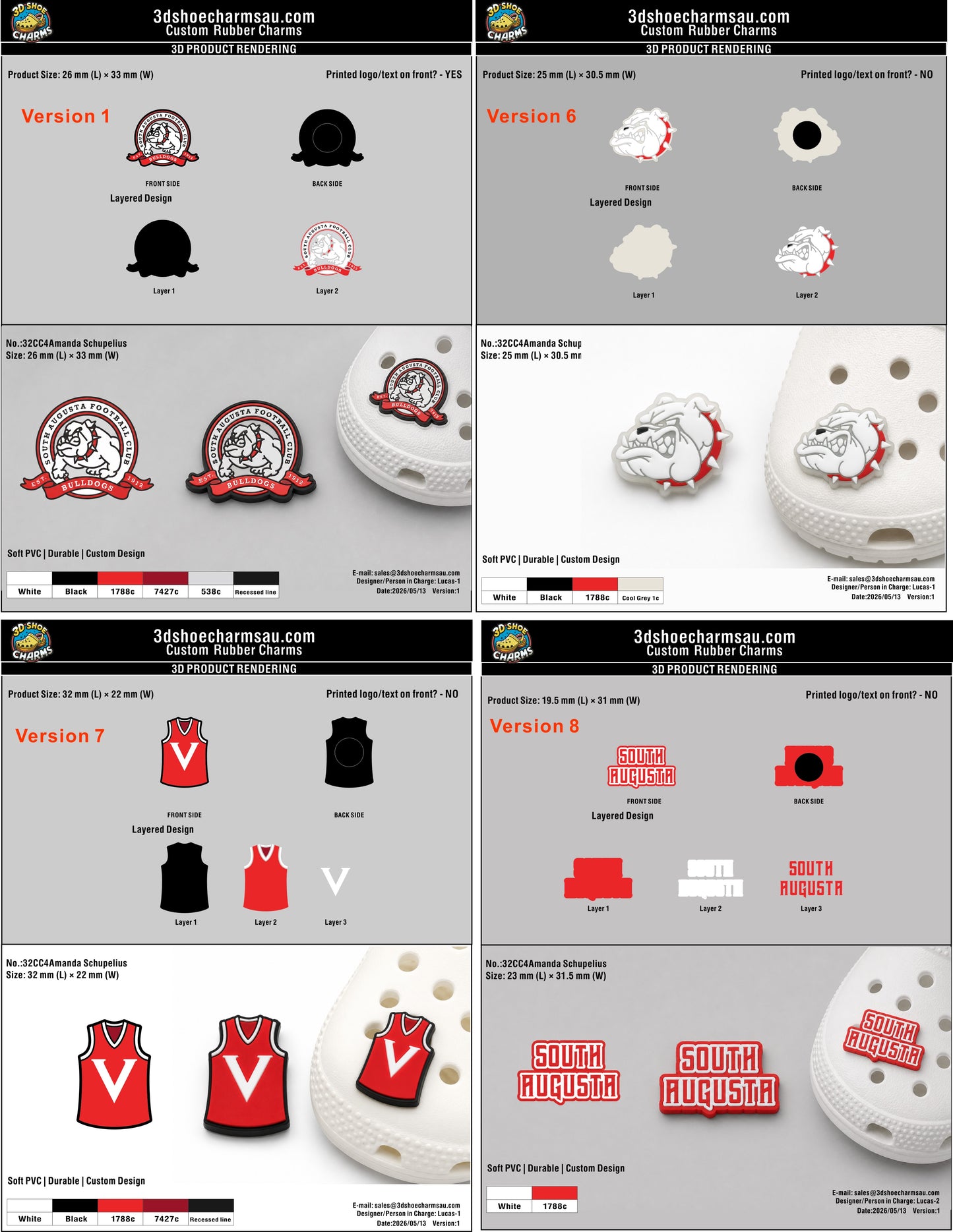 Custom Rubber Clog Charms - 20260529- 32 - 1