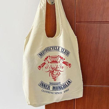 Custom Canvas Shoulder Bag with Logo