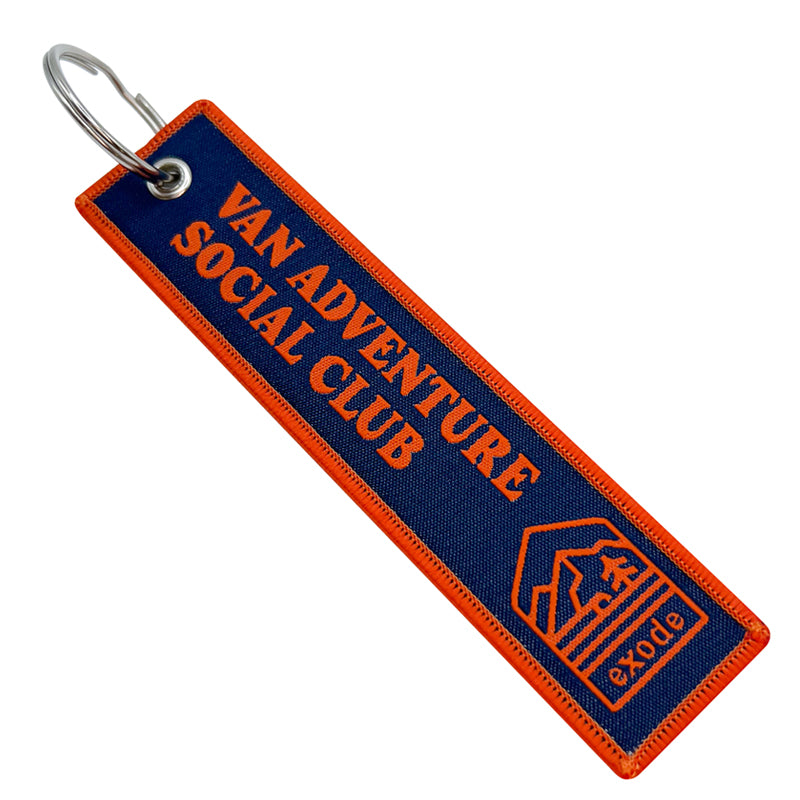 Double-Sided Custom Woven Keychains