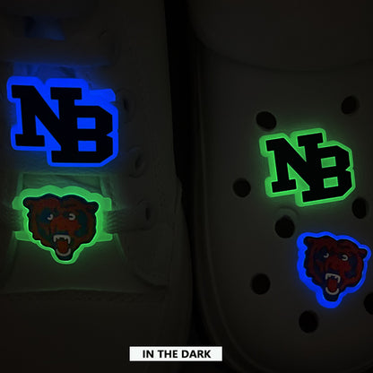 Custom Glow-in-the-Dark Versatile Shoe Charms