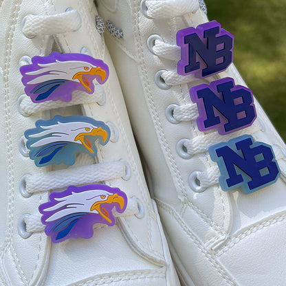 UV Reactive PVC Shoelace Charm