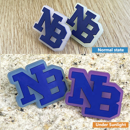 UV Reactive PVC Shoelace Charm