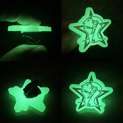 Custom PVC Shoelace Charm - Glowing