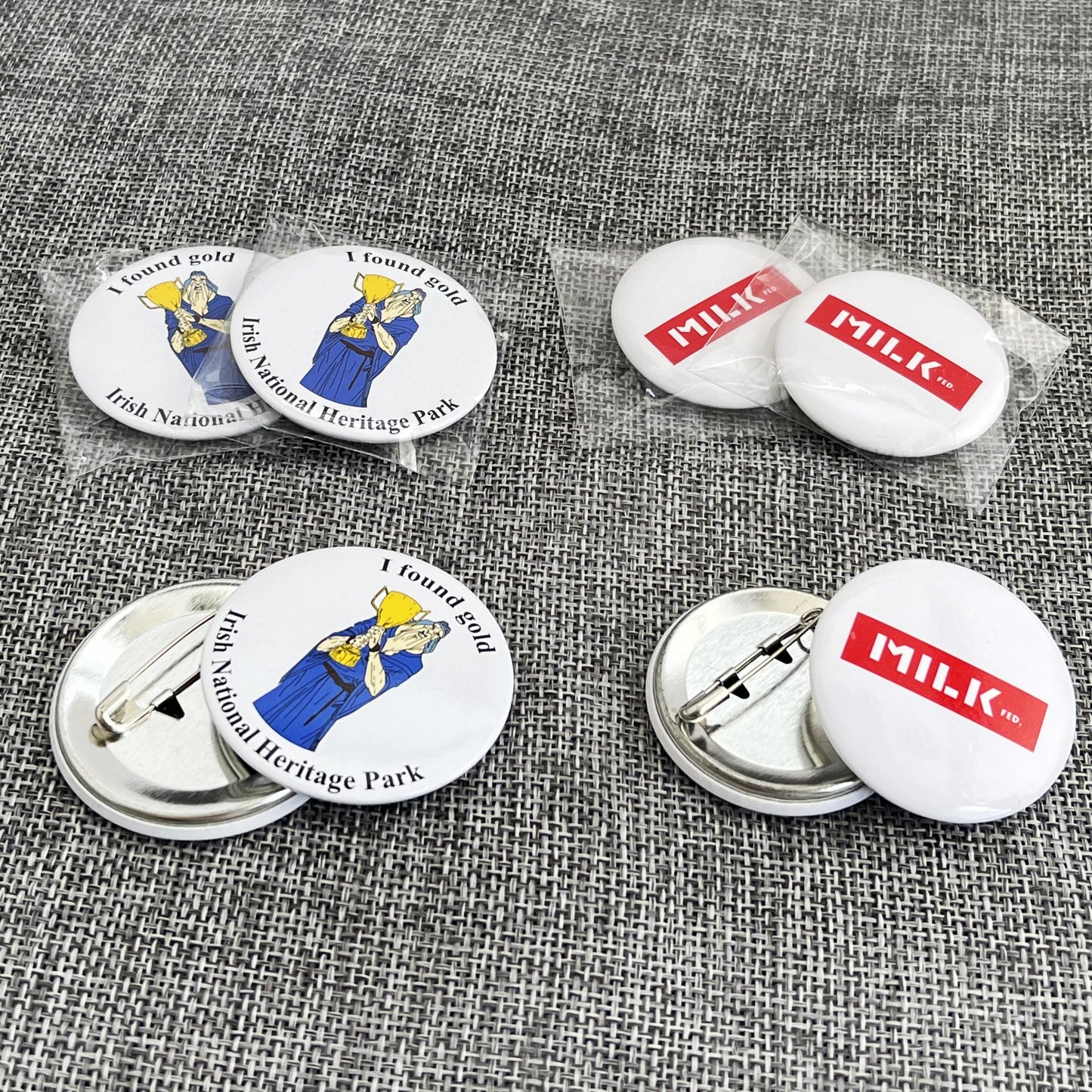 Custom Tinplate Button