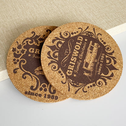 Custom Sublimation Cork Coasters