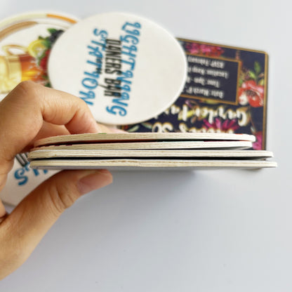Custom Absorbent Paper Coaster